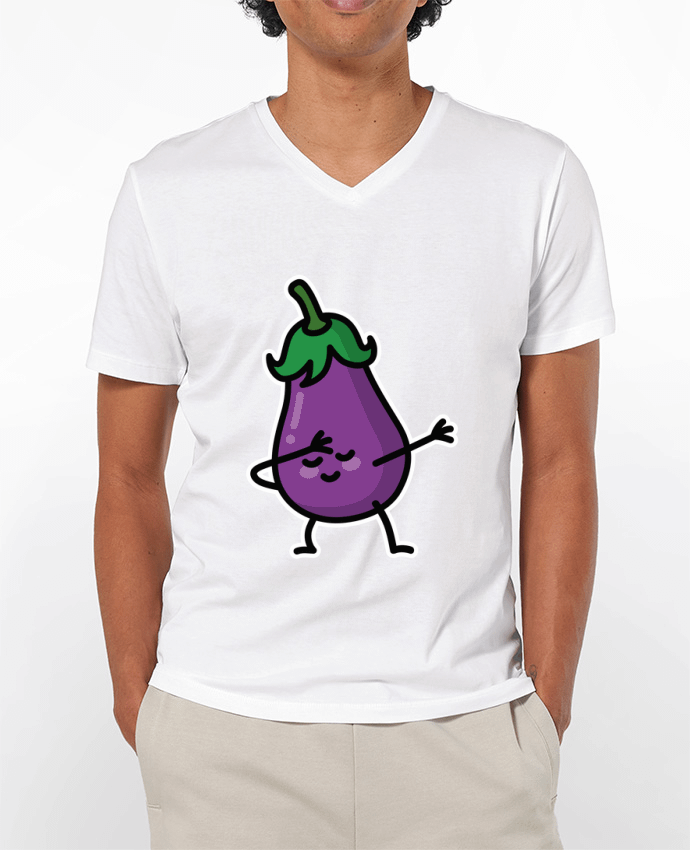 T-shirt homme Aubergine dab par LaundryFactory