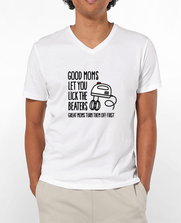 T-shirt homme Good moms let you lick the beaters par LaundryFactory