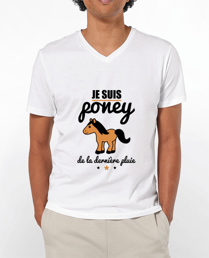 T-shirt homme Je suis poney de la dernière pluie par Benichan