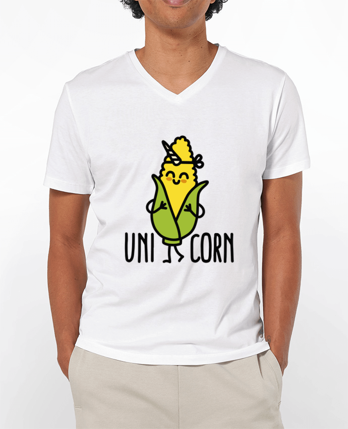 T-shirt homme Uni Corn par LaundryFactory