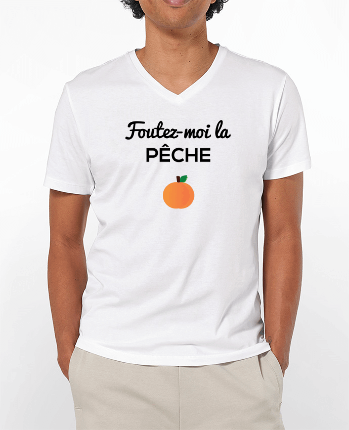 T-shirt homme Foutez-moi la pêche par tunetoo