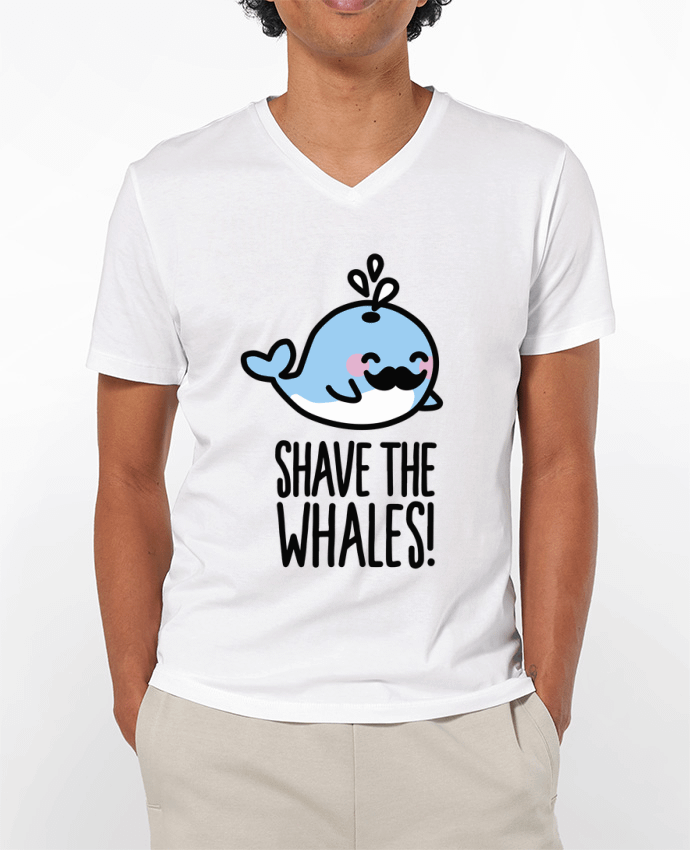 T-shirt homme SHAVE THE WHALES par LaundryFactory
