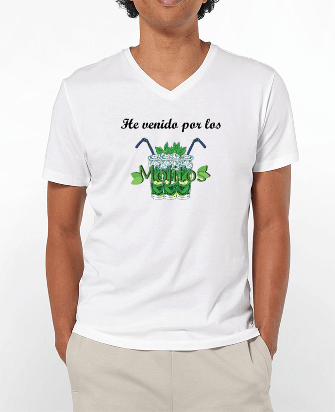 T-shirt homme He venido por los mojitos par tunetoo