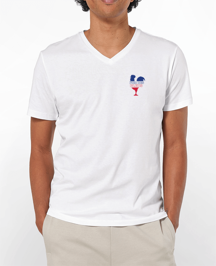 T-shirt homme Fier des Bleus par tunetoo