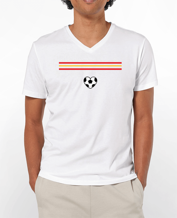 T-shirt homme Bandera corazón par tunetoo