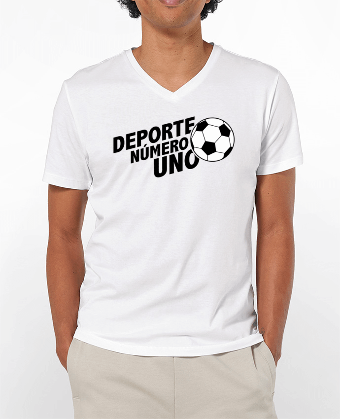 T-shirt homme Deporte Número Uno Futbol par tunetoo
