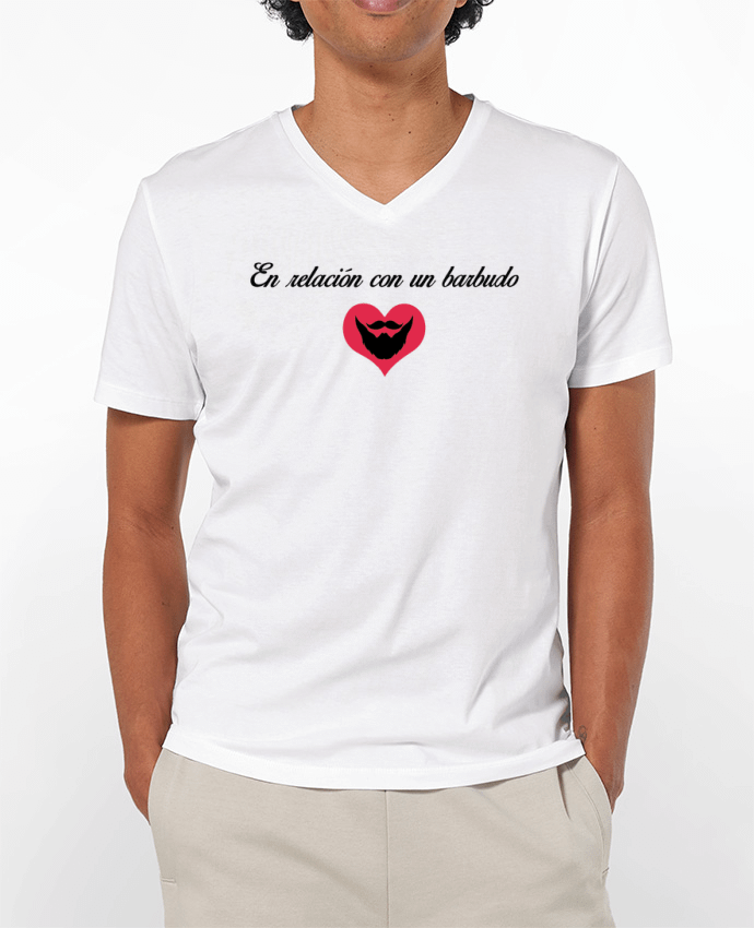 T-shirt homme En relación con un barbudo par tunetoo