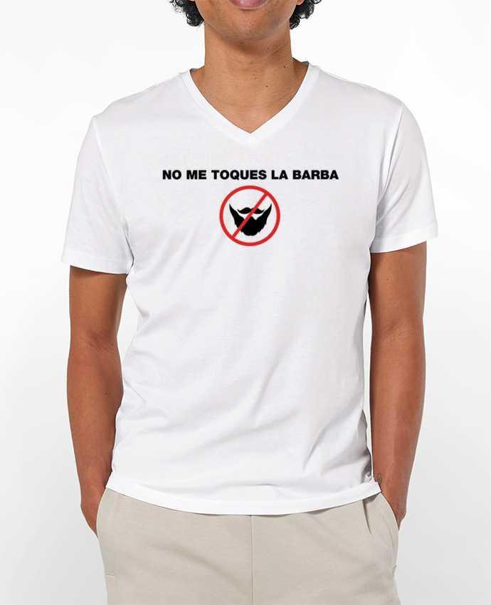 T-shirt homme No me toques la barba par tunetoo