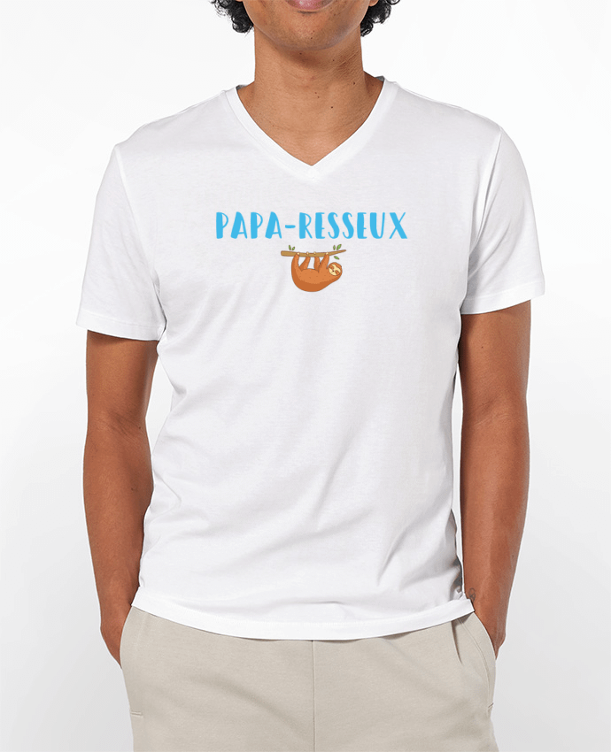 T-shirt homme Papa-resseux par tunetoo
