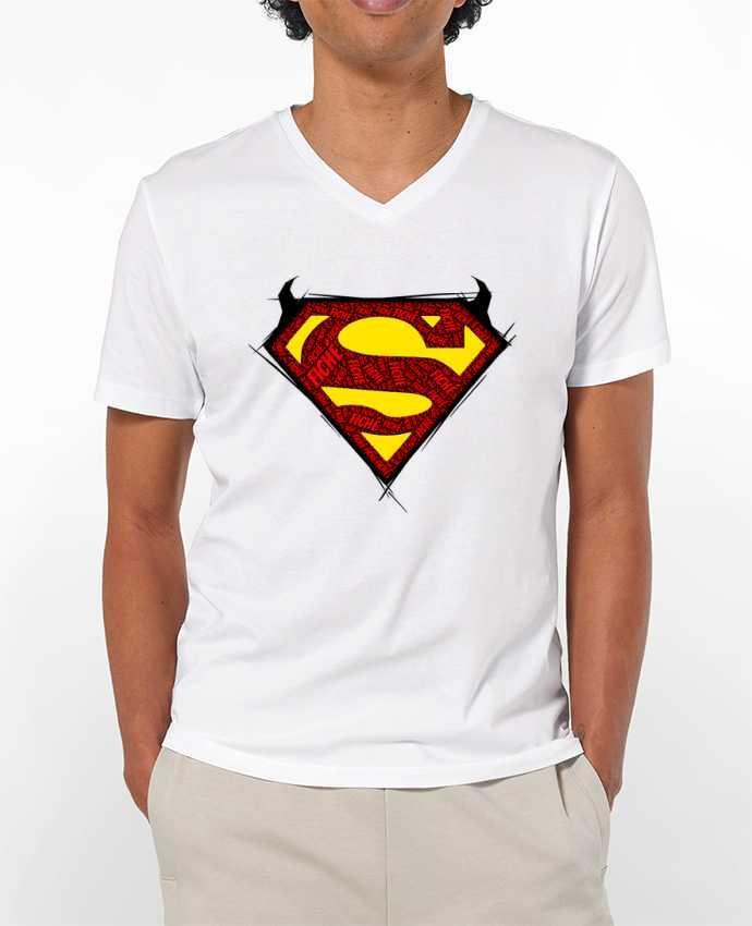 T-shirt homme Super Fiché par Dontuch