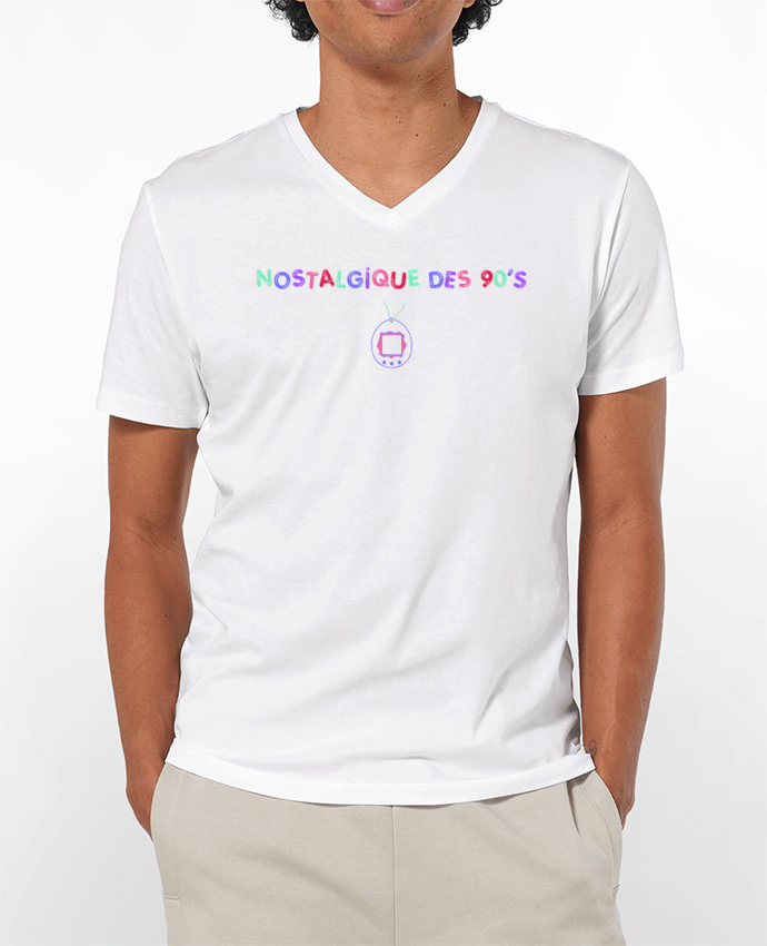 T-shirt homme Nostalgique 90s Tamagotchi par tunetoo