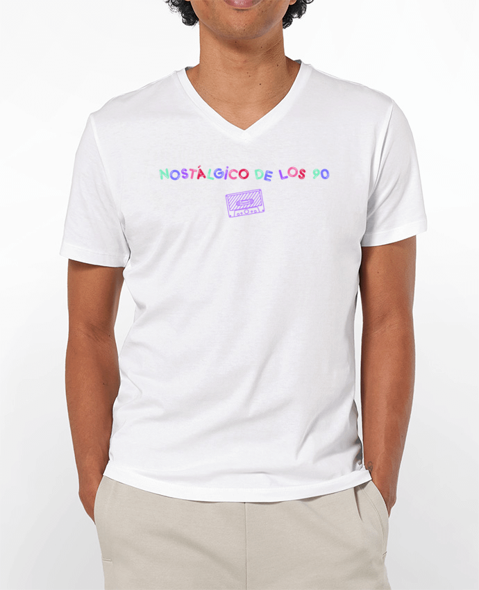 T-shirt homme Nostálgico de los 90 Casete par tunetoo