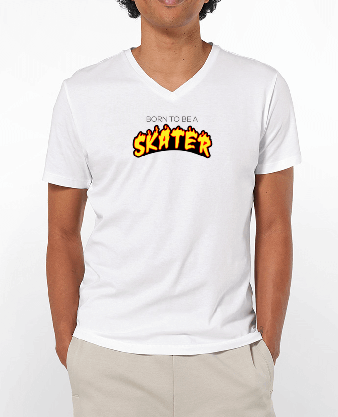 T-shirt homme Born to be a skater par tunetoo
