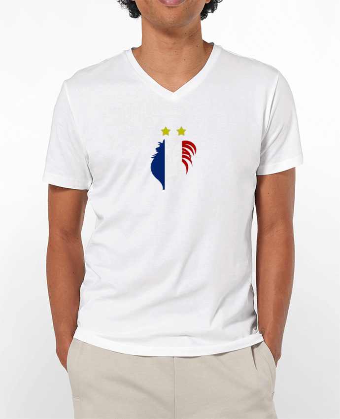 T-Shirt V-Neck Men 180g Champion du monde 2018 ! by AkenGraphics