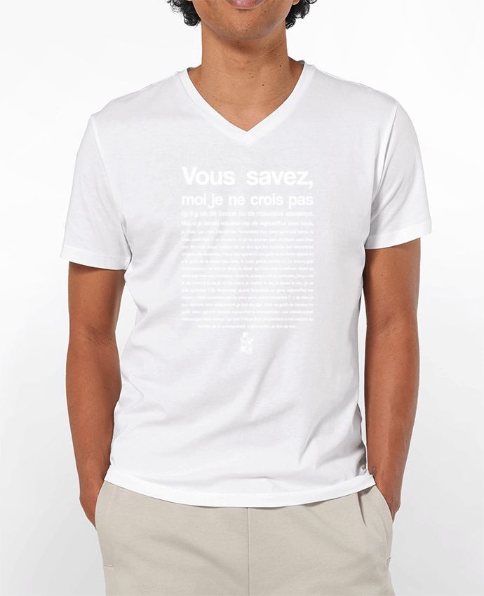 T-shirt homme Citation Scribe Astérix par tunetoo