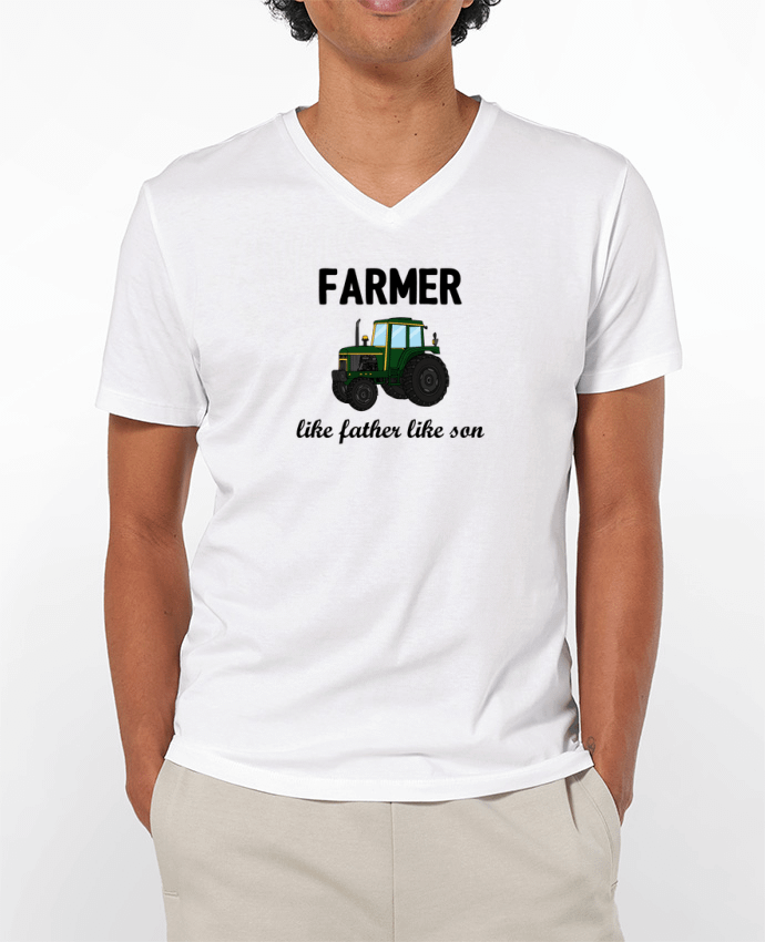 T-shirt homme Farmer Like father like son par tunetoo