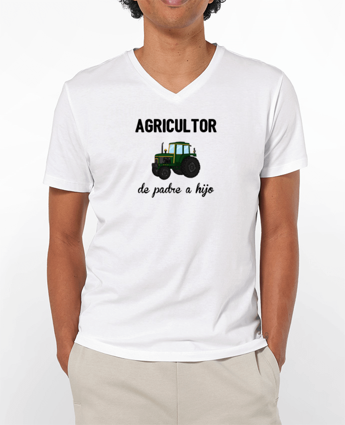 T-shirt homme Agricultor de padre a hijo par tunetoo