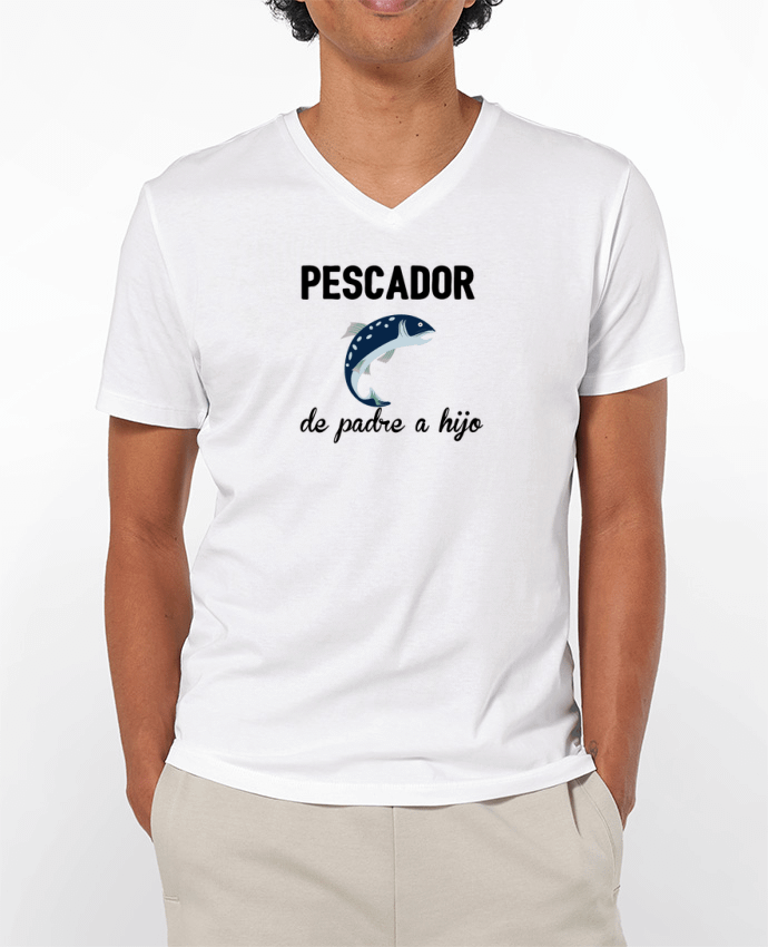 T-shirt homme Pescador de padre a hijo par tunetoo