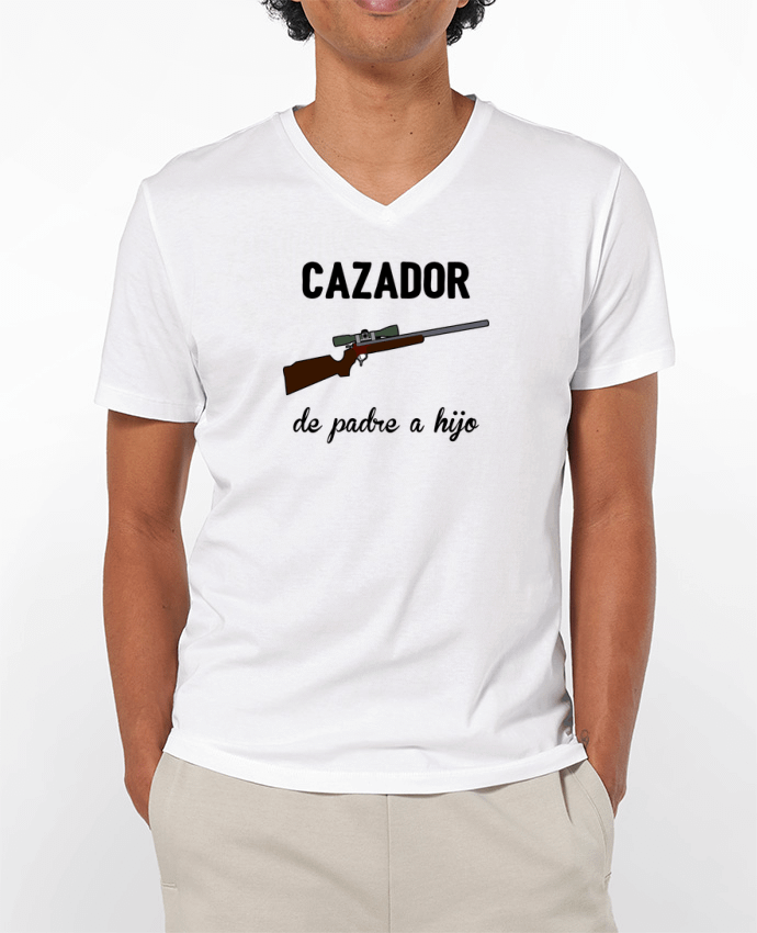 T-shirt homme Cazador de padre a hijo par tunetoo