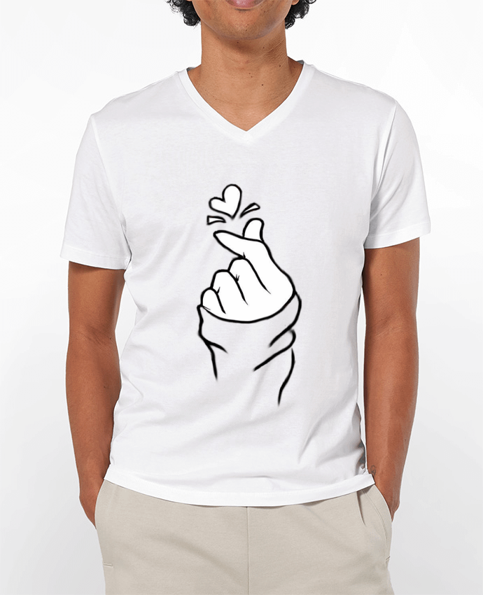 T-shirt homme love par DesignMe