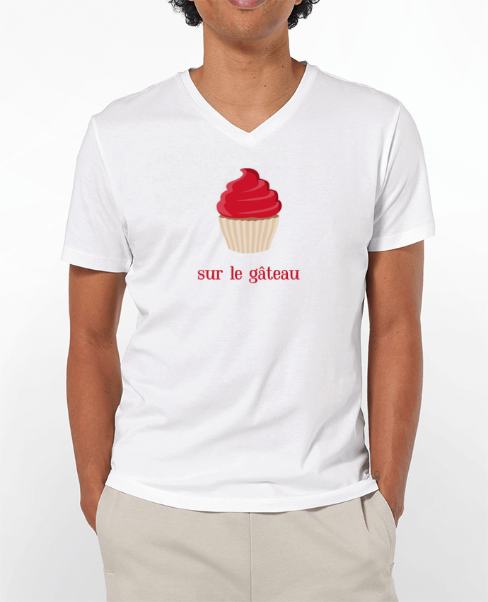 T-shirt homme sur le gâteau par tunetoo
