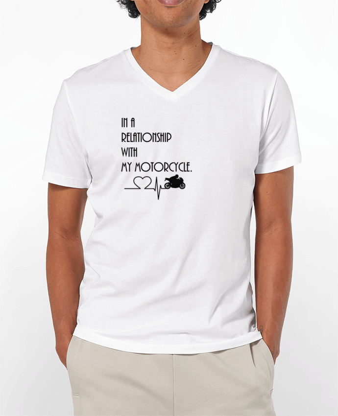 T-shirt homme Motorcycle relationship par Original t-shirt