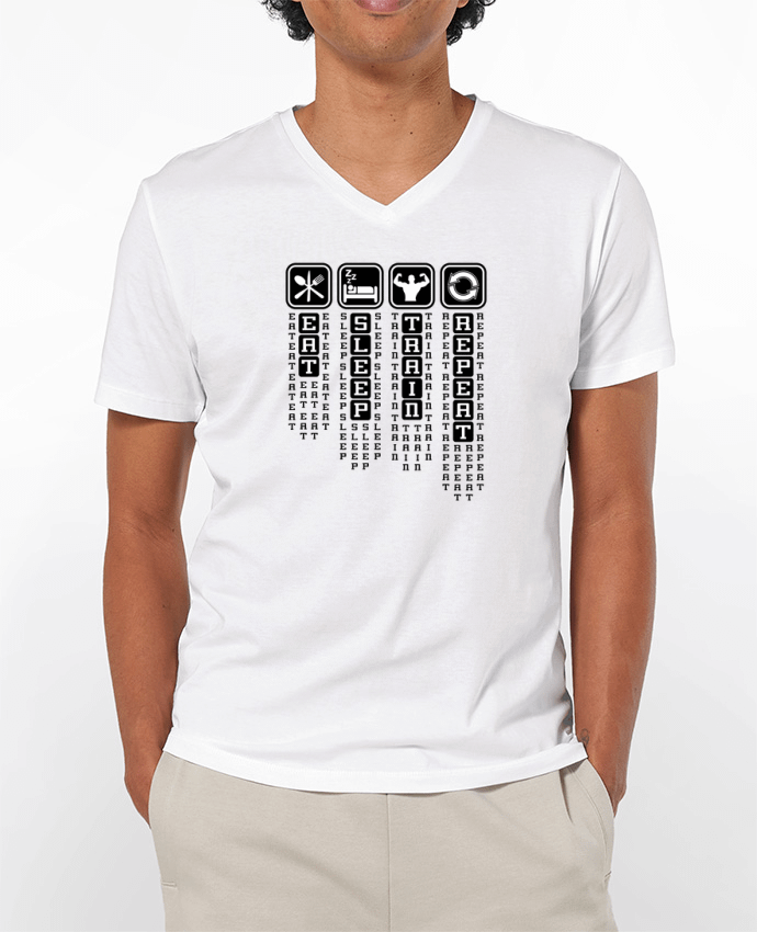 T-shirt homme Workout life par Original t-shirt