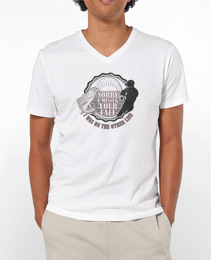 T-shirt homme Sorry fishing par Original t-shirt