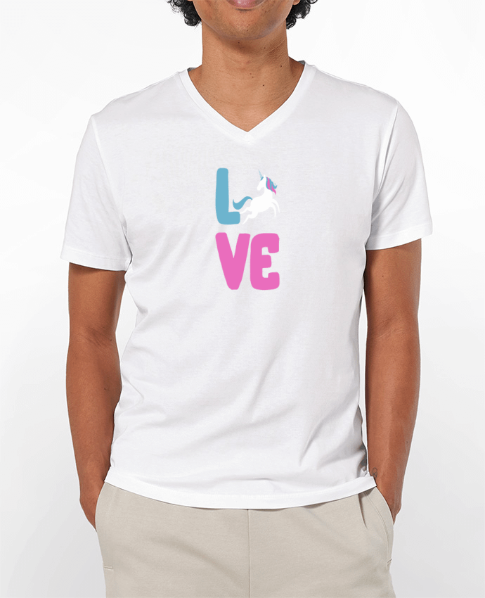 T-shirt homme Unicorn love par Original t-shirt