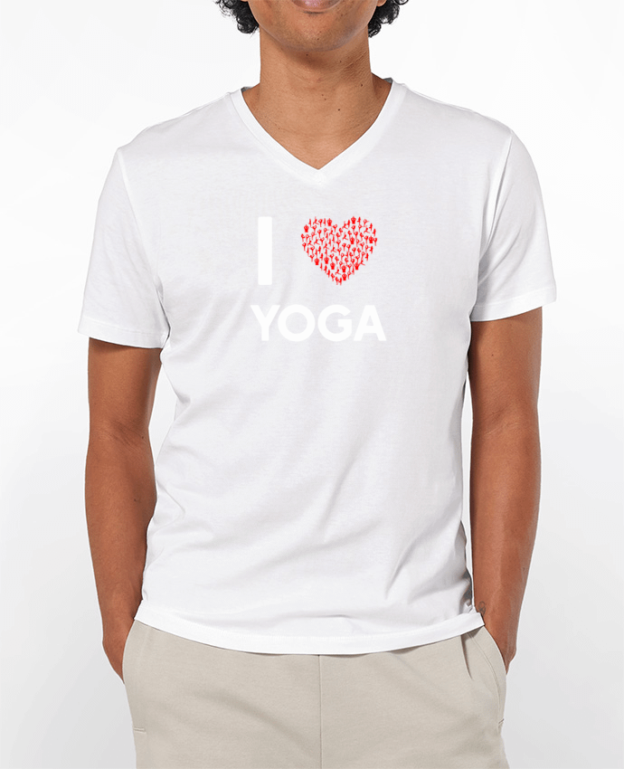 T-shirt homme I Love Yoga par Original t-shirt