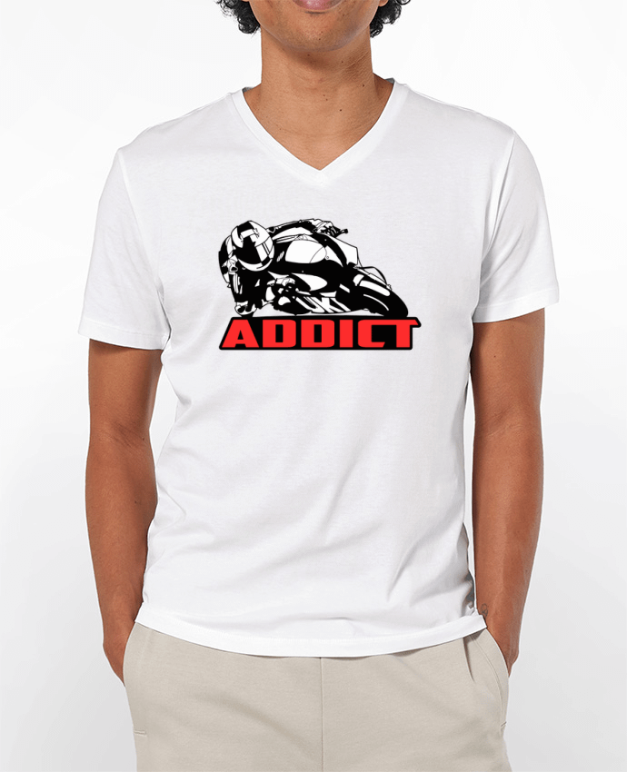 T-shirt homme Moto addict par Original t-shirt