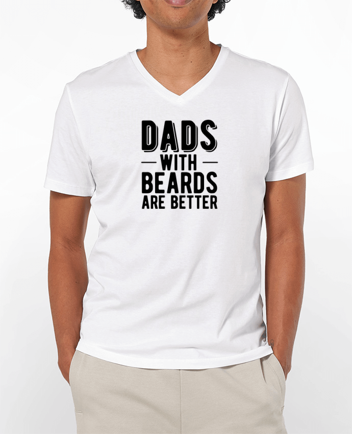 T-shirt homme Dad beard par Original t-shirt