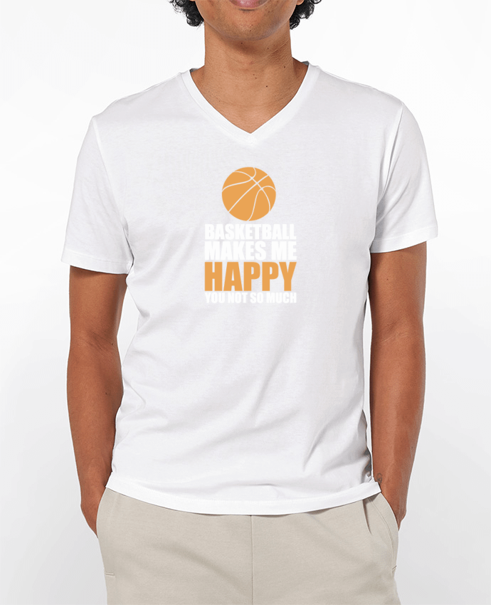 T-shirt homme Basketball Happy par Original t-shirt
