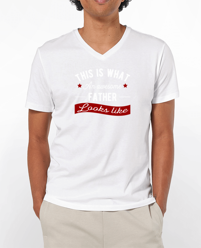 T-shirt homme Awesome father par Original t-shirt