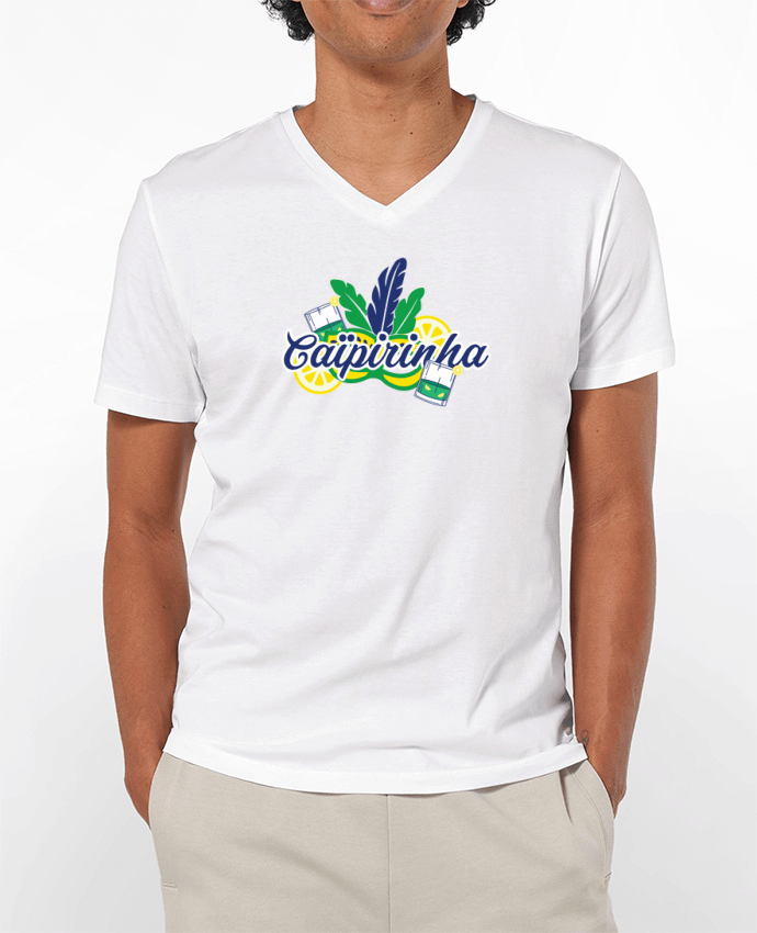 T-shirt homme Caïpirinha Cocktail Summer par tunetoo