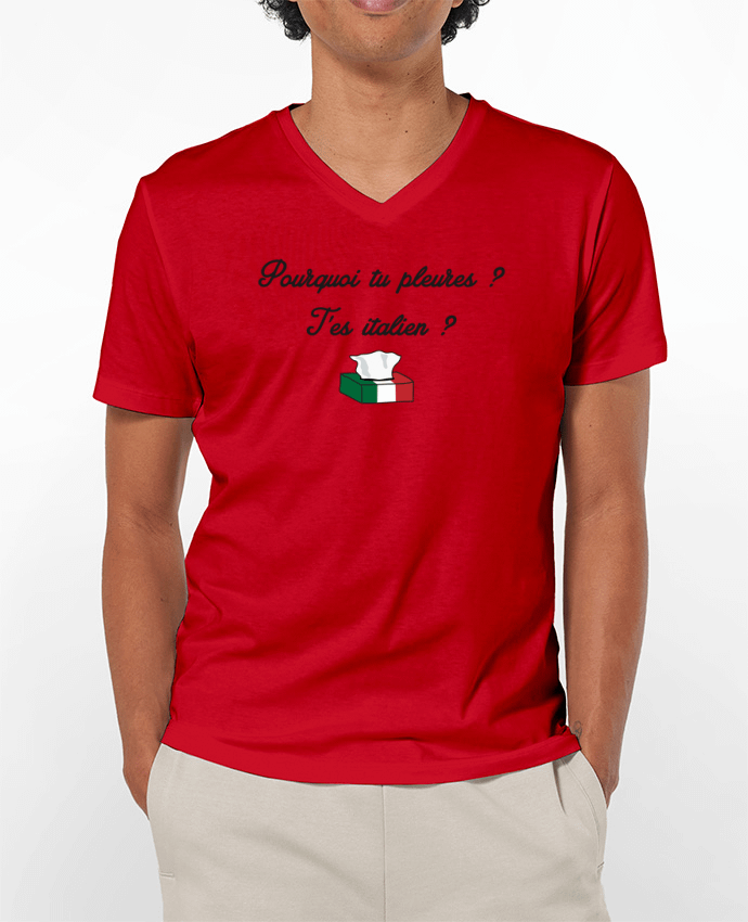 T-shirt homme Italie Coupe du monde Troll par tunetoo