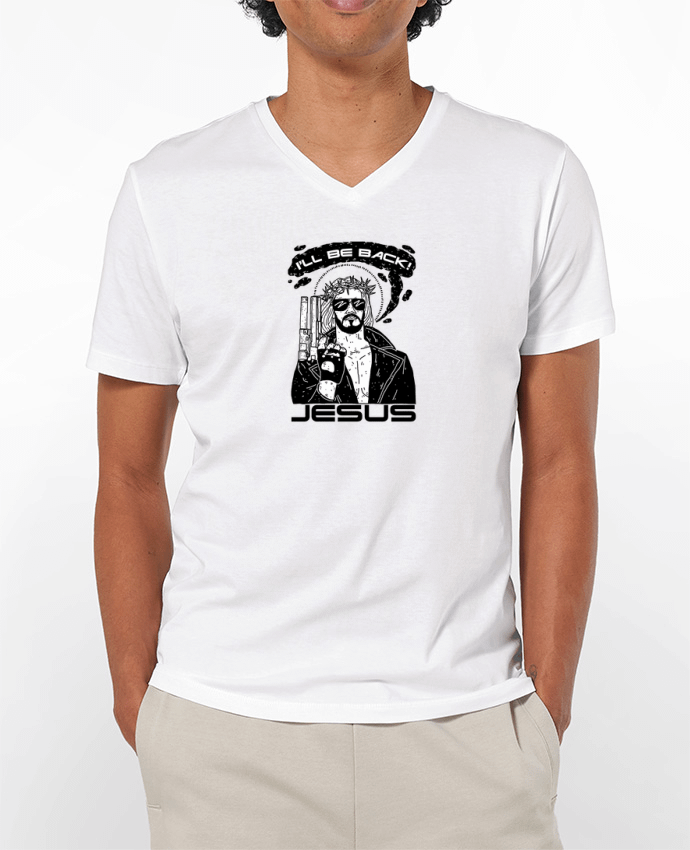 T-shirt homme Terminator Jesus par Nick cocozza