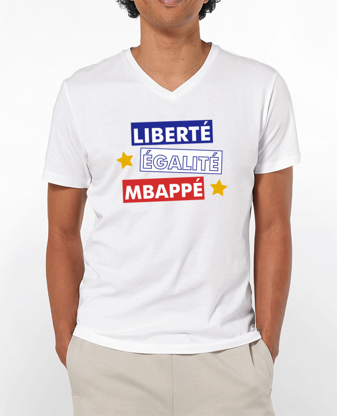 T-shirt homme Equipe de France MBappé par tunetoo