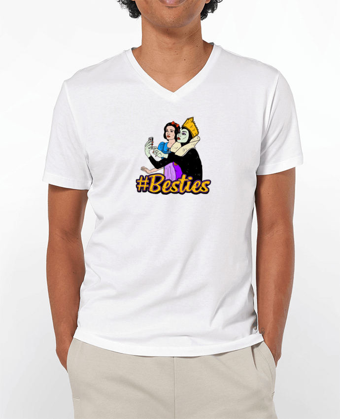 T-shirt homme Besties Snow White par Nick cocozza