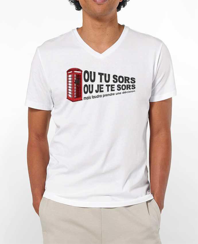 T-shirt homme Ou tu sors ou j'te sors Citation Dikkenek par tunetoo