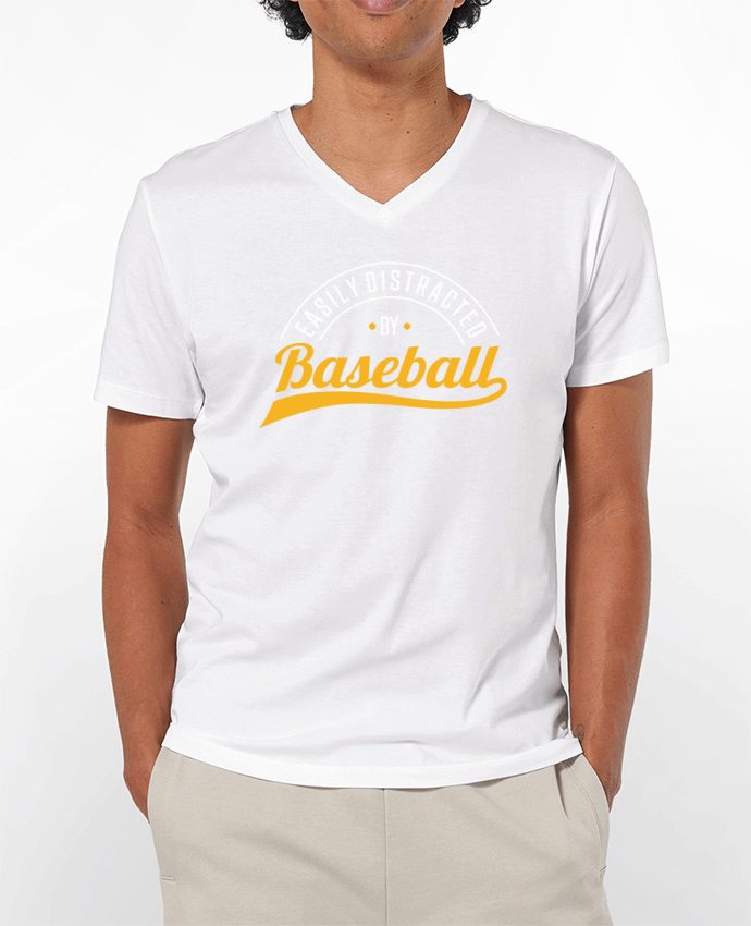 T-shirt homme Distracted by Baseball par Original t-shirt