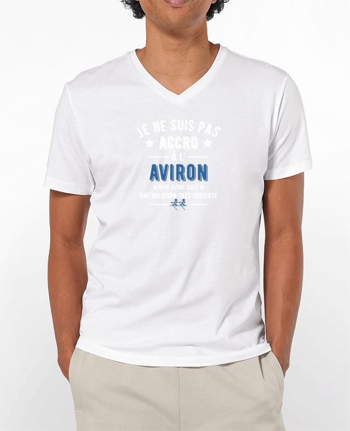 T-shirt homme Accro à l'aviron par Original t-shirt