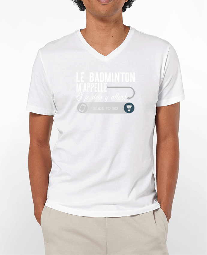 T-shirt homme Badminton m'appelle par Original t-shirt