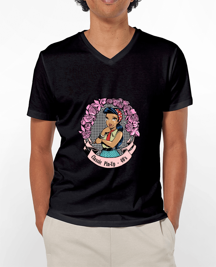 T-shirt homme Pin-Up Classic par TOMI AX