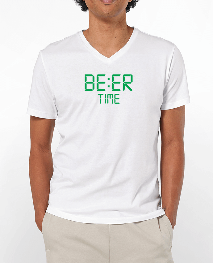T-shirt homme Beer time par tunetoo