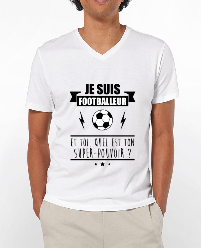 T-shirt homme Je suis footballeur et toi, quel est ton super-pouvoir ? par Benichan