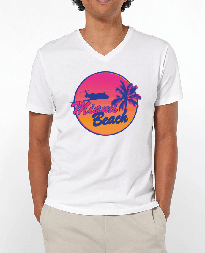 T-shirt homme miami beach par Revealyou