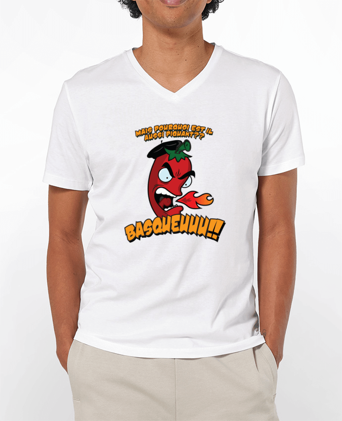 T-shirt homme PIMENT BASQUE par PTIT MYTHO