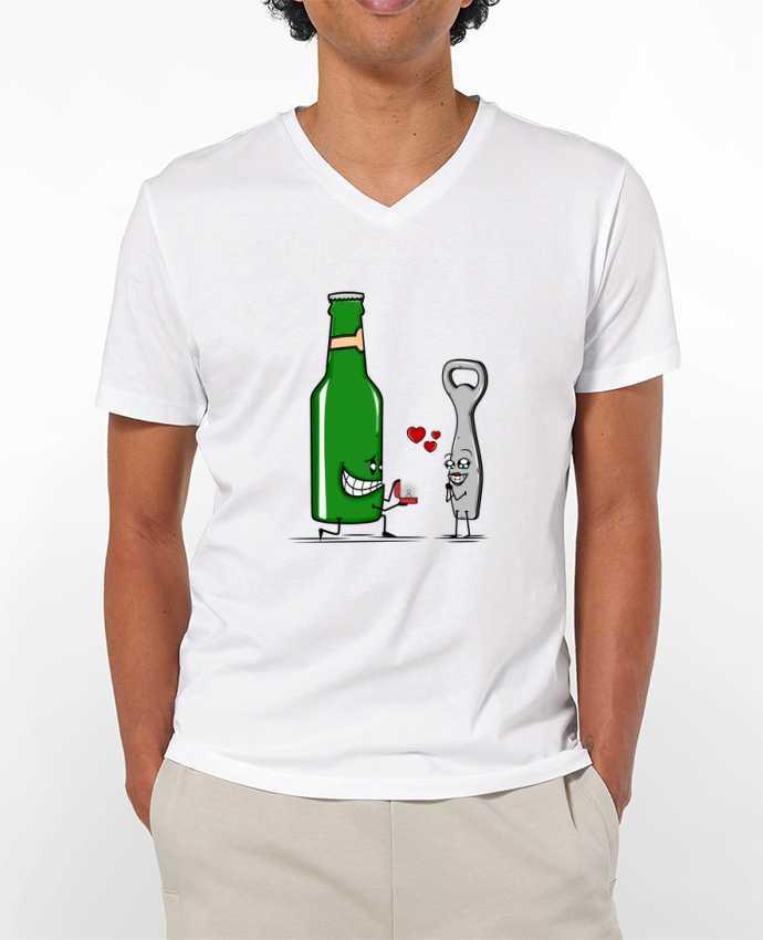 T-shirt homme BEER ROMANCE par PTIT MYTHO