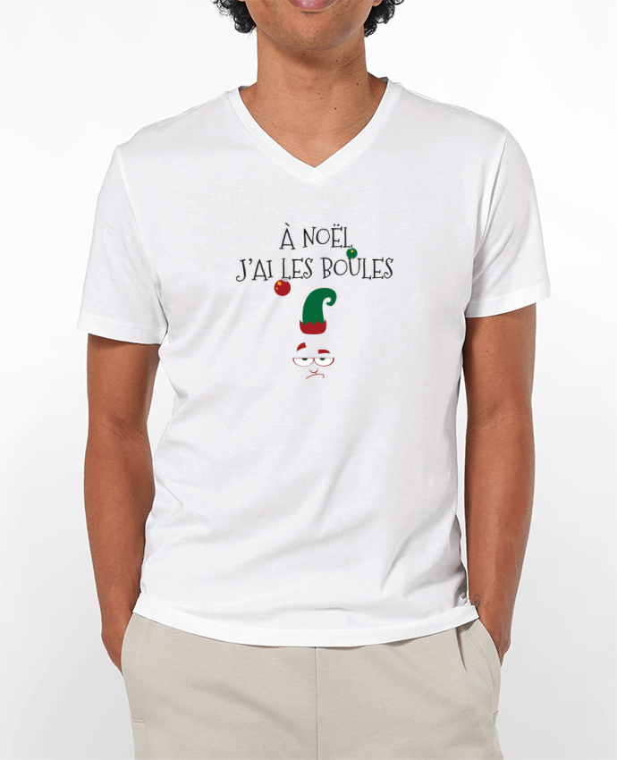 T-shirt homme J'ai les boules - Noël par tunetoo